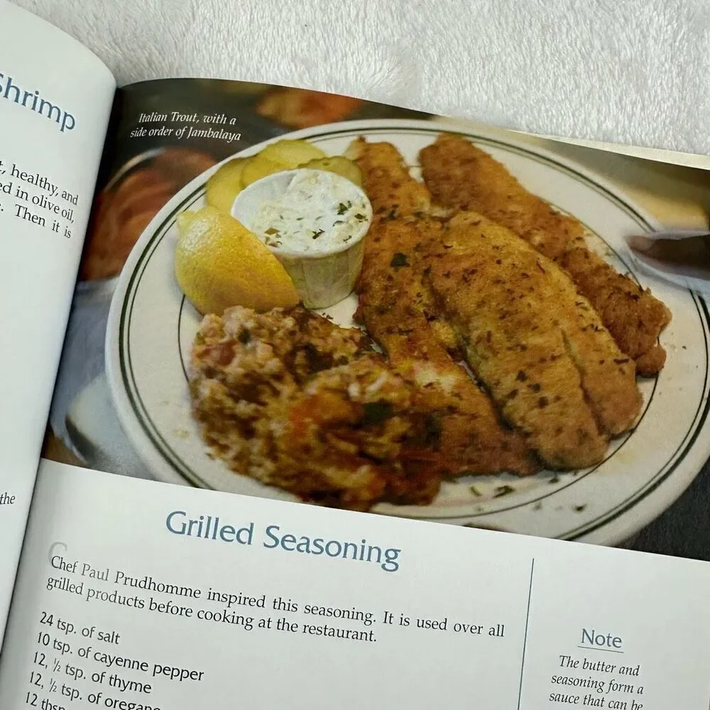 Uglesich's Restaurant Cookbook By John Uglesichs‎ Hardcover Recipe Book